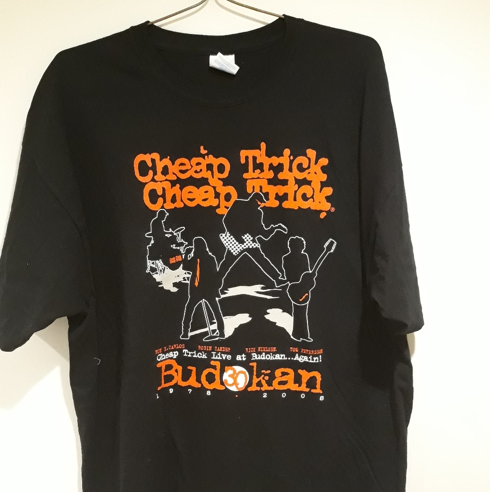 Cheap Trick Upcycle T-Shirt 2008 Size 2XL